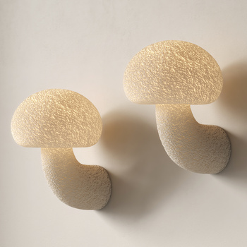 蘑菇壁灯3d模型
