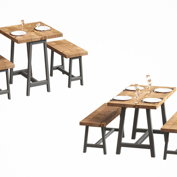 现代餐桌凳