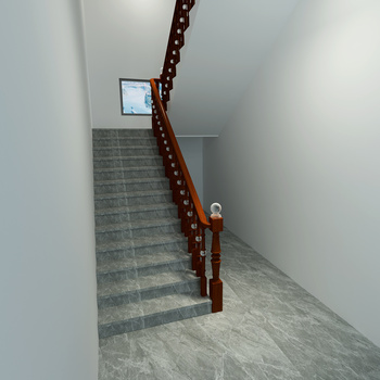 水晶玻璃球楼梯