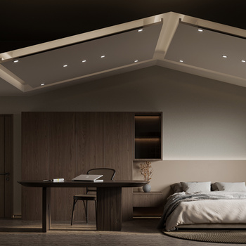 侘寂家居卧室3d模型