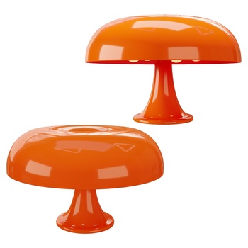 nesso 橙红蘑菇台灯