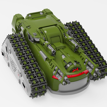 坦克3d模型
