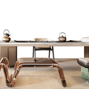 Minotti 米洛提现代茶桌椅组合