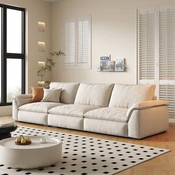 现代三人沙发茶几组合3d模型