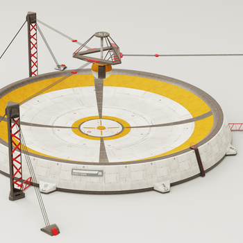 航天器材  3d模型