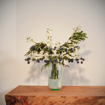 花艺植物花瓶3d模型