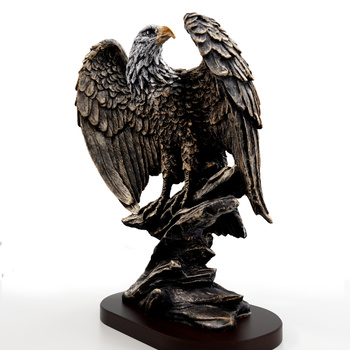 鹰雕塑摆件3d模型
