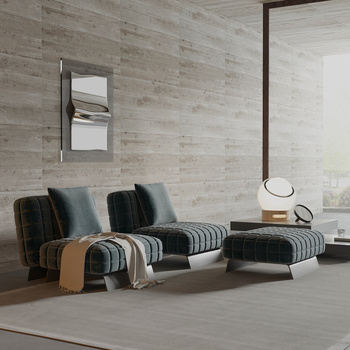 Minotti 现代单人沙发3d模型