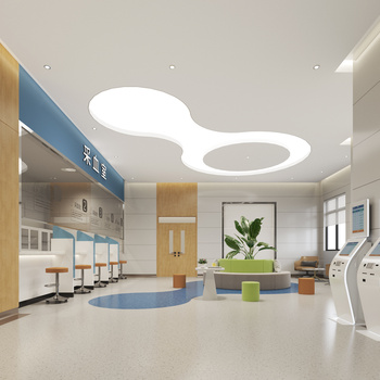现代医院采血室 3d模型