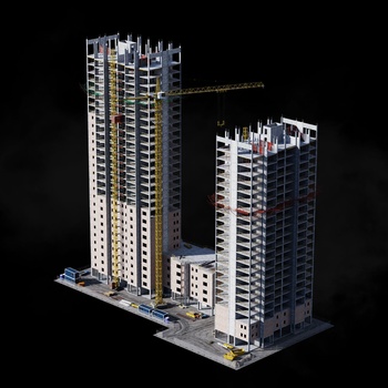 施工建筑3d模型