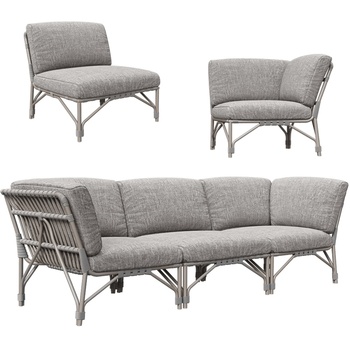 lucy 现代休闲沙发组合3d模型