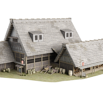 农场建筑 3d模型