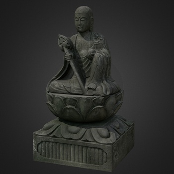  中式佛像雕塑 