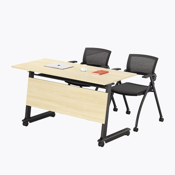 现代培训桌椅组合3d模型