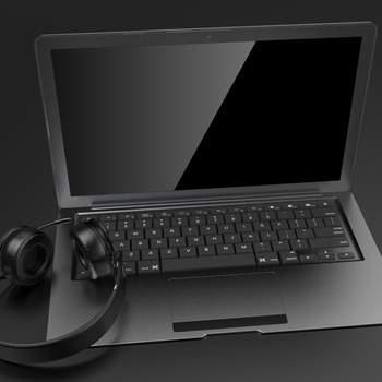 数码家电 笔记本电脑耳机3d模型