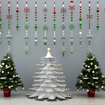 现代圣诞树组合3d模型