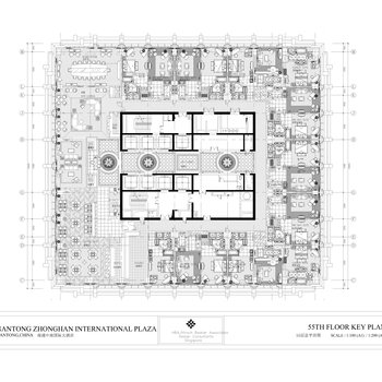 HBA--2009中国南通中南国际大厦|CAD施工图