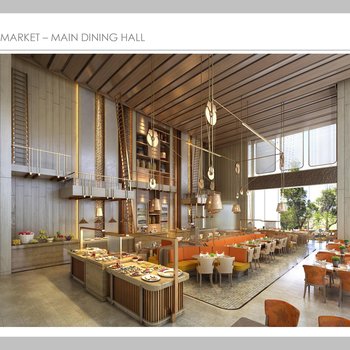 AFSO(付厚民)-广州康莱德全日制餐厅|CAD施工图
