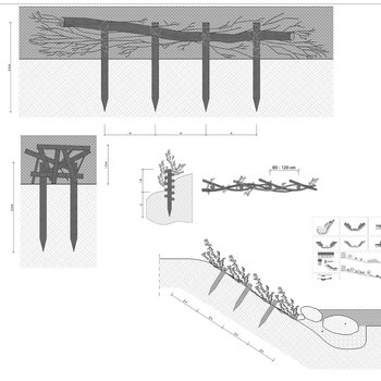 河流防治|CAD施工图