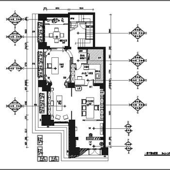 茶馆两层楼施工图| CAD平立面施工图
