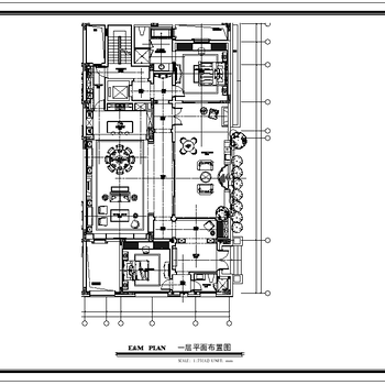 新中式四层别墅样板间|CAD施工图+照片