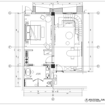 跃层图纸|CAD施工图