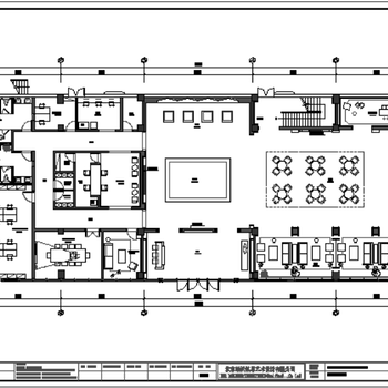 现代风格售楼处销售中心|CAD施工图+材料清单