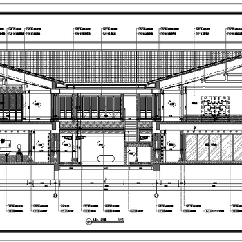 中式书院会所| CAD施工图+效果图+设计方案文件