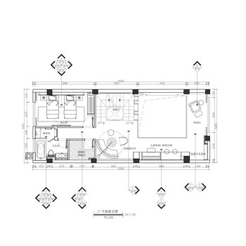 新中式别墅样板房|效果图+CAd 施工图+物料书+机电图
