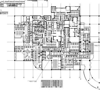 中山公园光一百货装饰工程|CAD施工图