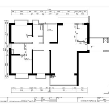 现代家装设计方案|CAD施工图
