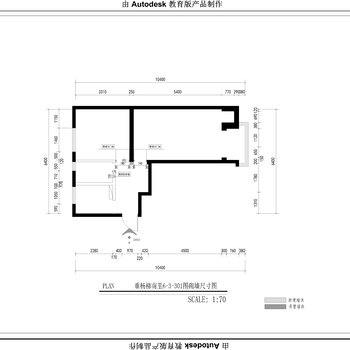 朝阳垂杨柳6-3-301样板房|CAD施工图+效果图