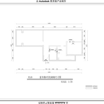 富丰路8号院3-6-203样板房|CAD施工图+效果图