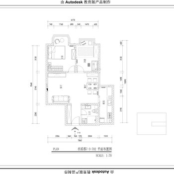 罗马家园样板房|CAD施工图