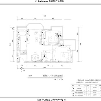 杨庄北区28#1-906样板房|CAD施工图