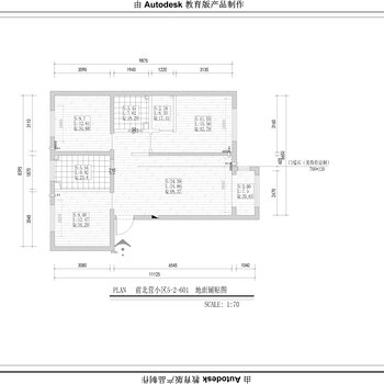 潞城前北营小区5-2-602样板房|CAD施工图