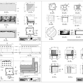 宁波俱乐部家具CAD|CAD施工图