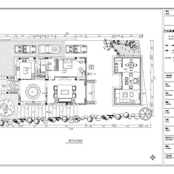 四层现代风格别墅施工图|CAD施工图