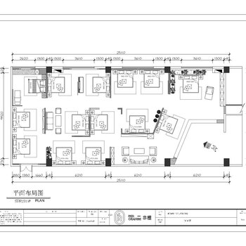 家具展厅施工图|CAD施工图