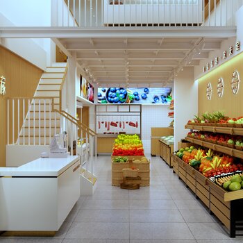 50平方米小超市设计图图片