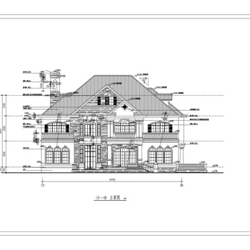 自建别墅|CAD施工图