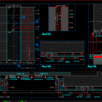 电梯大样节点图|CAD施工图