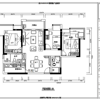 家装室内装修施工图|CAD施工图