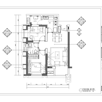 精装住宅图纸|CAD施工图