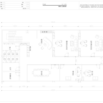 产业园展厅展示中心施工图|CAD施工图+效果图