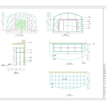 东湖壹号桑提亚纳咖啡厅室内装修|CAD施工图