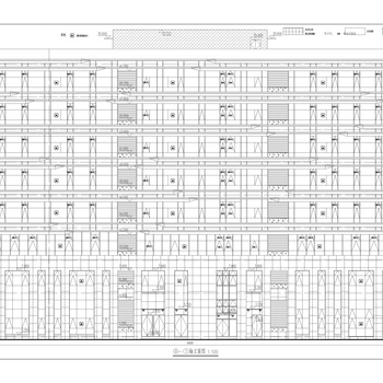 商业写字楼建筑施工图|CAD施工图