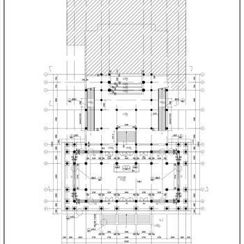 大雄宝殿建筑施工图|CAD施工图