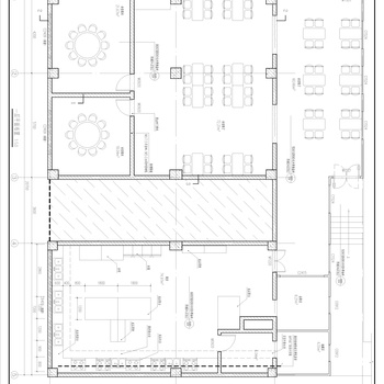 食堂厨房|CAD施工图