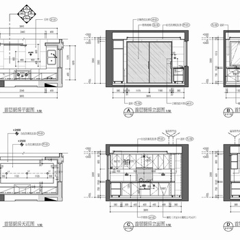 220㎡别墅|CAD施工图